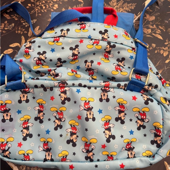 Stoney Clover Ln Mickey Mouse Backpack and Hair Accessory Set - Blue and Red - Picture 3 of 6